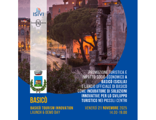 Basicò Tourism Innovation Launch & Demo Day – 21 novembre 2025